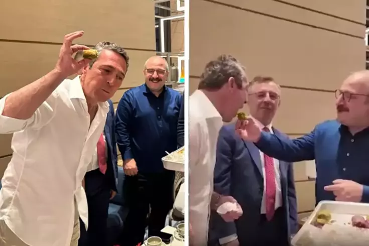 Fenerbahçe Başkanı Ali Koç’a Final Öncesi Baklava İkramı