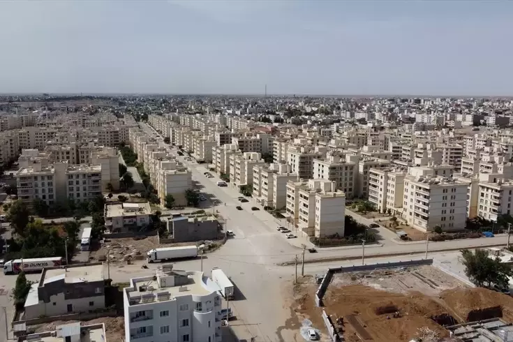 Terör olaylarında büyük yıkıma uğrayan ilçenin son hali inanılmaz