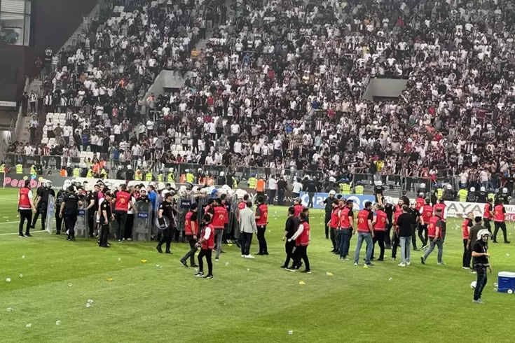 Olaylı maç sonrası TFF’den ilk açıklama: Hükmene doğru giden bir süreç var