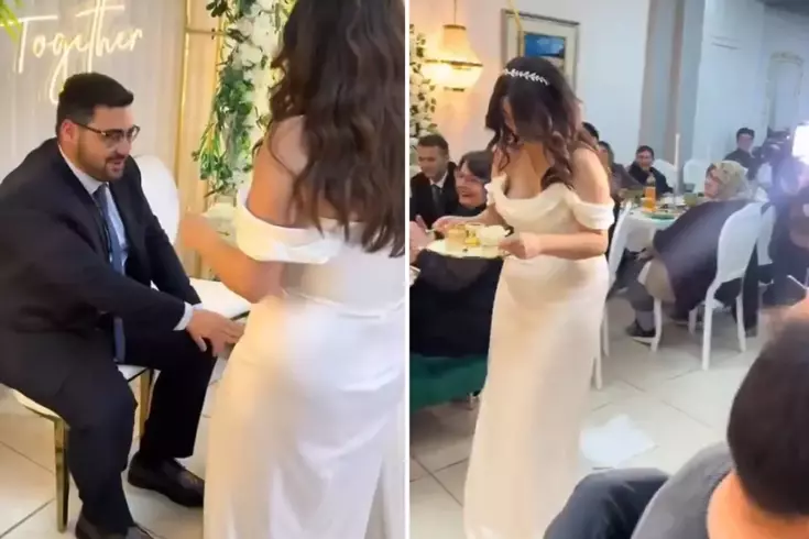 Kız isteme törenine gelinin yaptığı hata damga vurdu