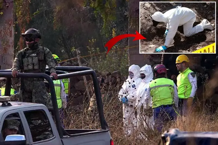 Terk edilmiş evde 17 ceset bulundu