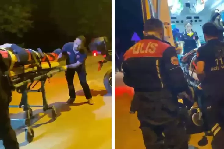Kavga ihbarına giden ekibe köpek saldırısı 2 polis yaralandı