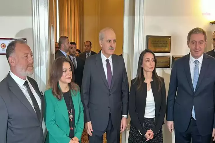 TBMM Başkanı Numan Kurtulmuş, DEM Parti Eş Genel Başkanlarını ziyaret edecek