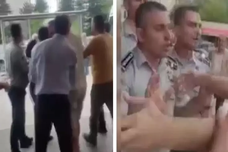 Aldığı ürünü değiştirmek isteyen vatandaş güvenlik görevlileri tarafından darp edildi