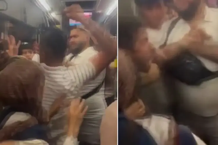 Arnavutköy’de İETT Otobüsünde Kavga