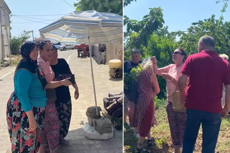 Perihan Savaş’tan yıllar sonra gelen sürpriz Bahçeye girdi, kirazları dalından yedi