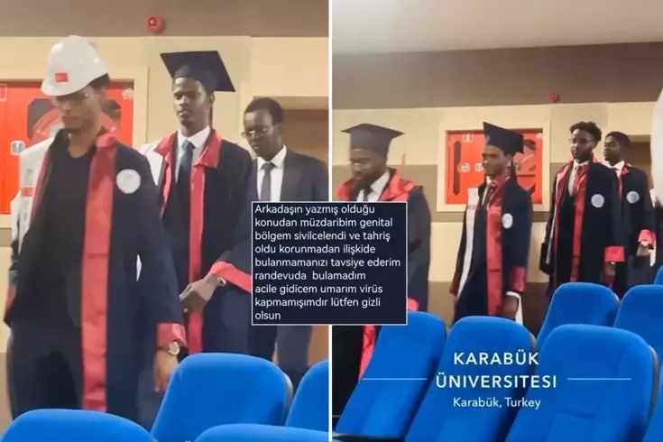HIV iddiaları gündem olmuştu Karabük Üniversitesi’nden gelen görüntüye bakın