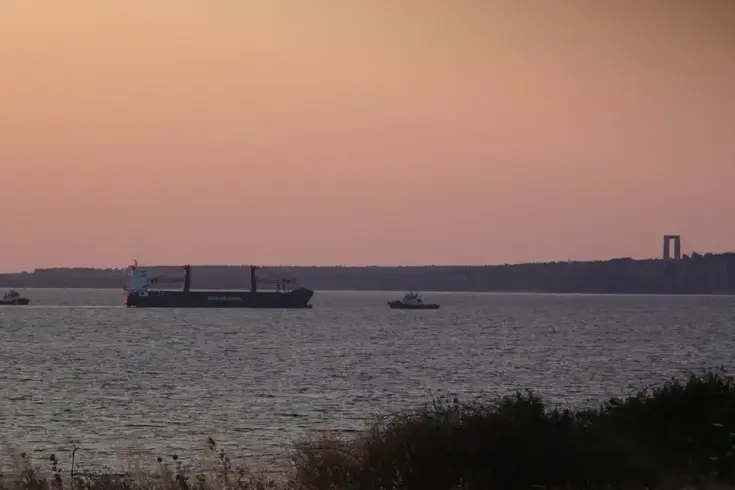 Çanakkale Boğazı’nda yük gemisinde yangın