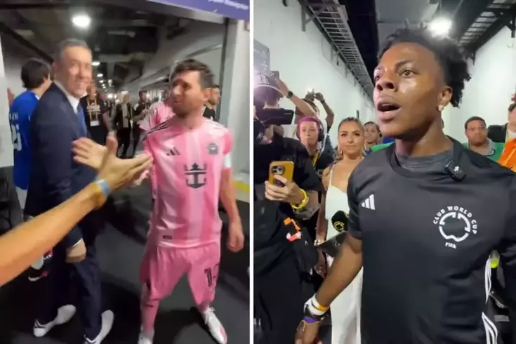 Neye uğradığını şaşırdı Ronaldo hayranı IShowSpeed’e Messi şoku