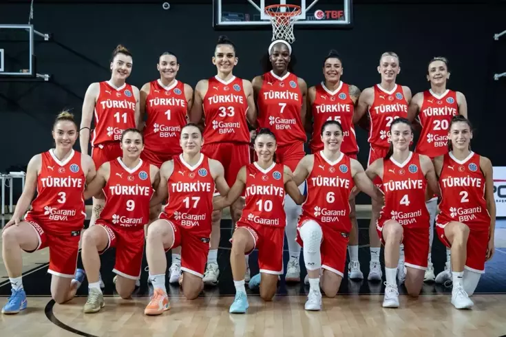 A Milli Kadın Basketbol Takımı’nın Avrupa Şampiyonası kadrosu belli oldu