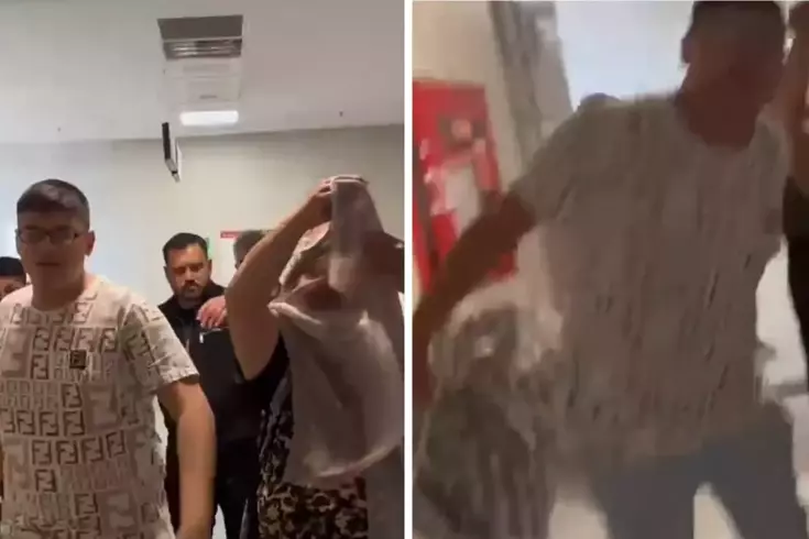 Vicdansız babanın yakınları muhabirlere saldırdı