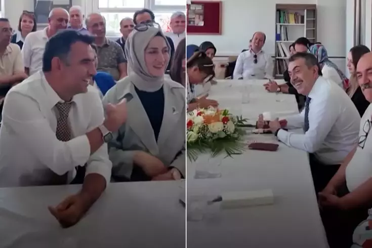7 çocuklu öğretmen çift tebessüm ettirdi