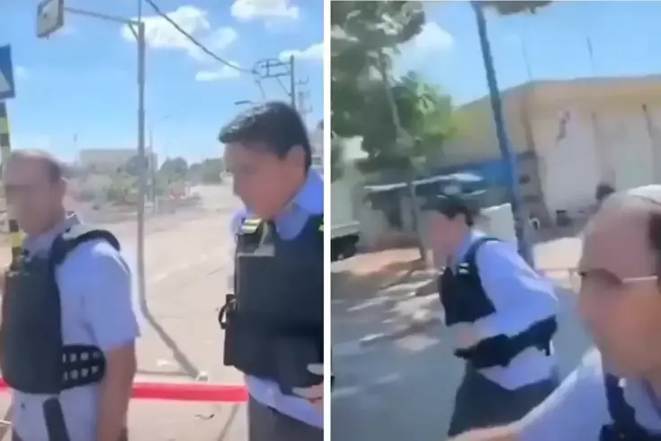 İran füzeleri düştü, İsrail Meclisi üyesi böyle kaçtı