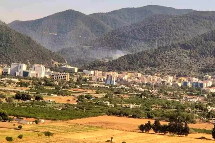 İzmir’in iki ilçesinde orman yangını çıktı