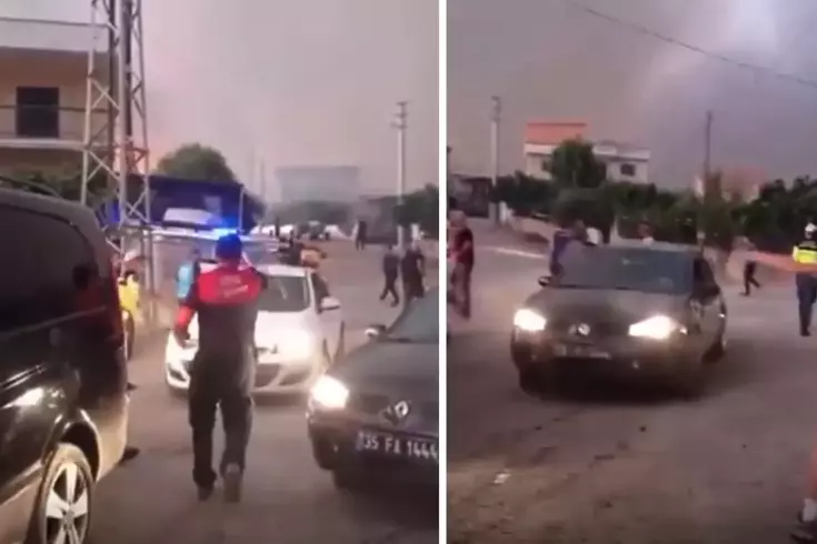 Aliağa’daki yangın Foça’ya doğru genişledi, bazı evler tahliye edildi