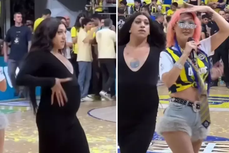 Fenerbahçe’nin şampiyonluk kutlamalarına damga vuran dansçı