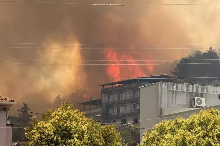 Bursa’da Yangında 14 Kişi Kurtarıldı