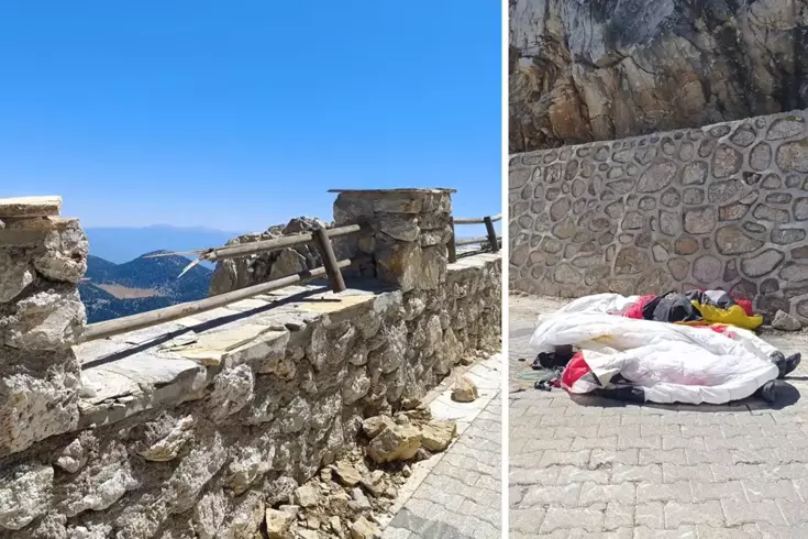 Fethiye’de yola düşen İsviçreli yamaç paraşütçüsü öldü