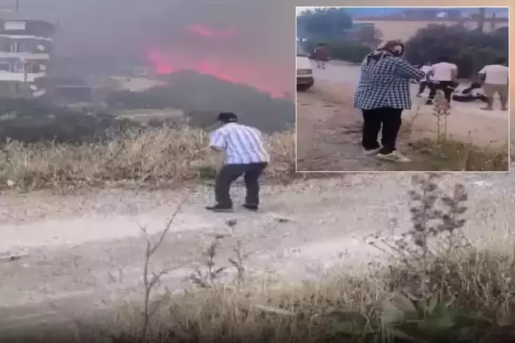 Hatay’da yangın felaketi Vatandaşların çığlıkları kulakları sağır etti