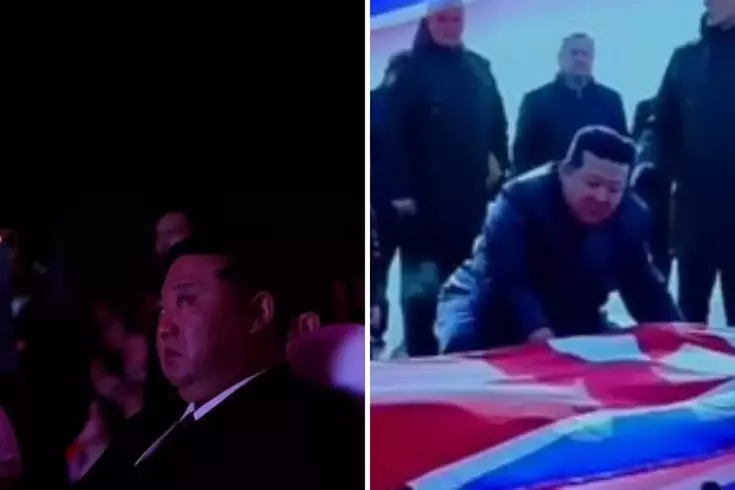 Kim Jong-un, Ukrayna’da ölen Kuzey Koreli askerler için gözyaşlarına boğuldu
