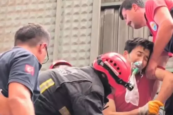 Kahreden görüntüler Genç yaşında 2 bacağını birden kaybetti