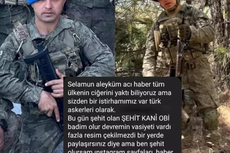 Ordulu şehidin vasiyeti: Şehit olursam fotoğraflarım her yerde paylaşılsın