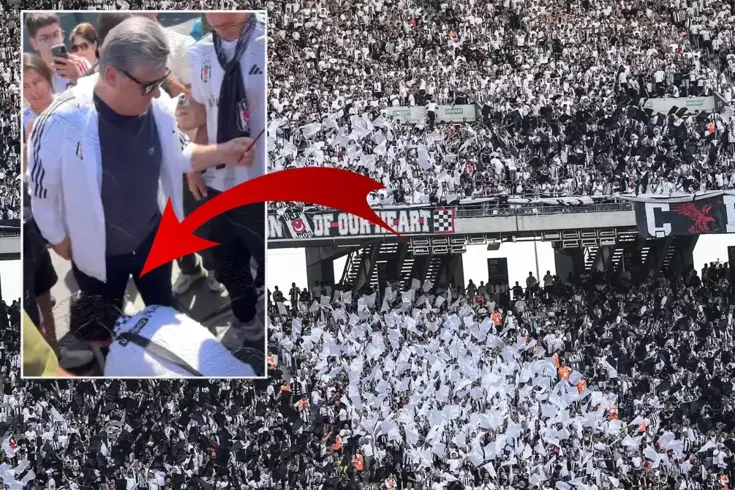 Beşiktaş taraftarı çıldırdı Sevinçten Serdal Adalı’nın ayağını öptüler