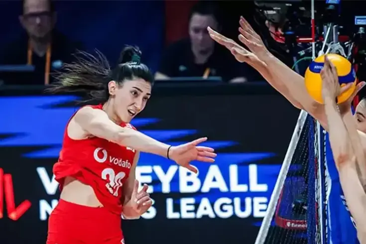 A Milli Kadın Voleybol Takımı, Sırbistan’a kaybetti