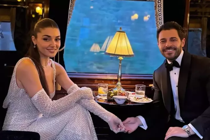 Hakan Sabancı’nın paylaştığı karede Hande Erçel’in doğallığı öne çıktı