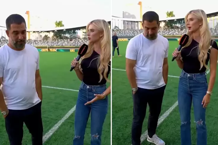 Arda Turan’ın Ukraynalı muhabirle yaptığı röportaj olay oldu