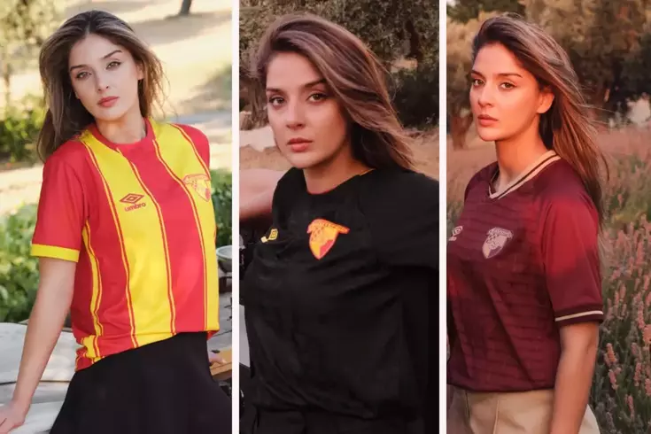 Göztepe yeni formalarını tanıttı Görenler bir daha baktı