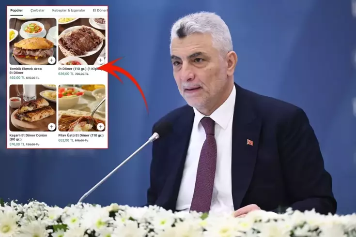 80 gram döneri 615 liraya satıyorlar