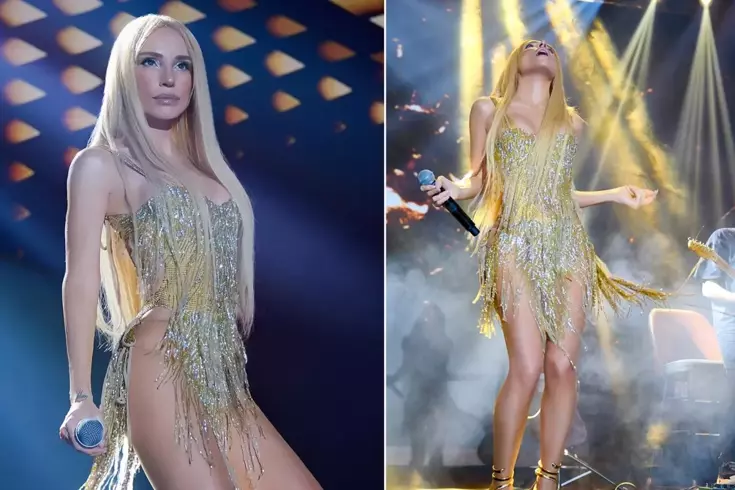 Cesur tarzıyla bilinen Gülşen, bu kez bambaşka bir görünümde