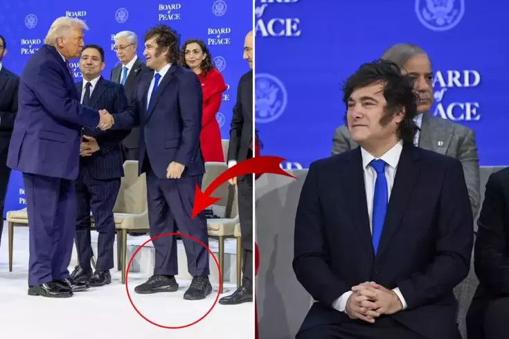 Davos Zirvesi’ne devlet başkanının giydiği ayakkabı damga vurdu