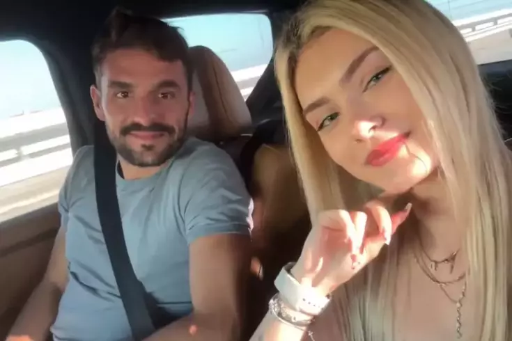 Tadic, Fenerbahçeli muhabirle buluştu 7. saniyedeki hareketine dikkat