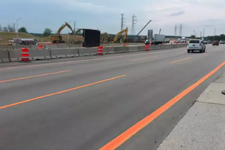 Yeni turuncu şeritler yollardaki yerini almaya başladı İşte anlamı