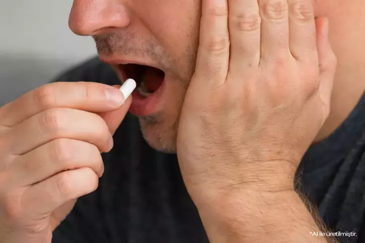 Diş ağrısı için yuttuğu ağrı kesici sonu oldu