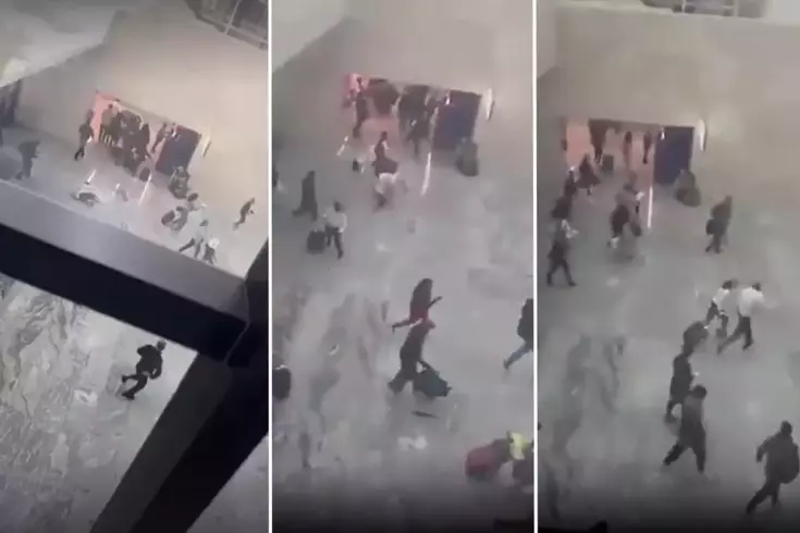 Çetenin gözü döndü Havalimanını böyle bastılar