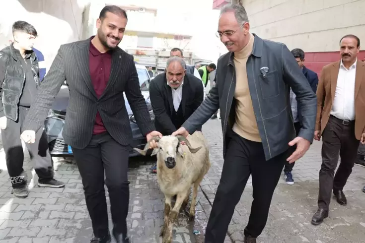 Eyyübiye Belediyesi’nden Türkiye’de bir ilk: 400 yetim aileye kurbanlık koç desteği