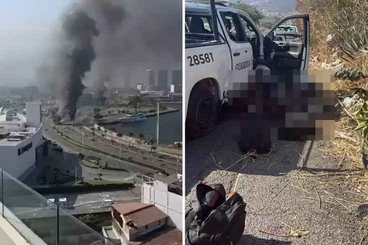 İşte Meksika’dan görüntüler Polisleri öldürüp yol kenarına attılar