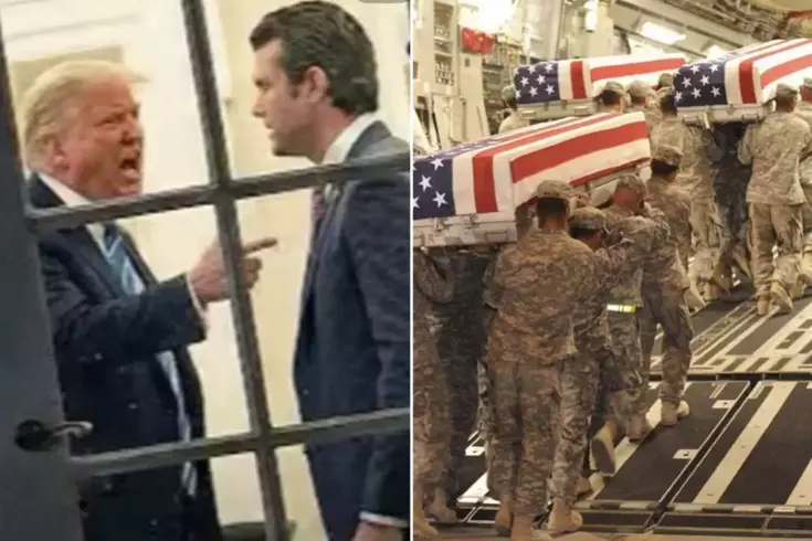 ABD’de ölü asker gerilimi Trump, Savunma Bakanı’nı fena azarladı