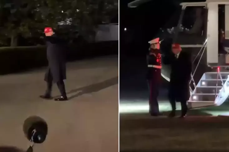 Trump “Hedefiniz nedir Başkan“ sorusunu yanıtsız bıraktı