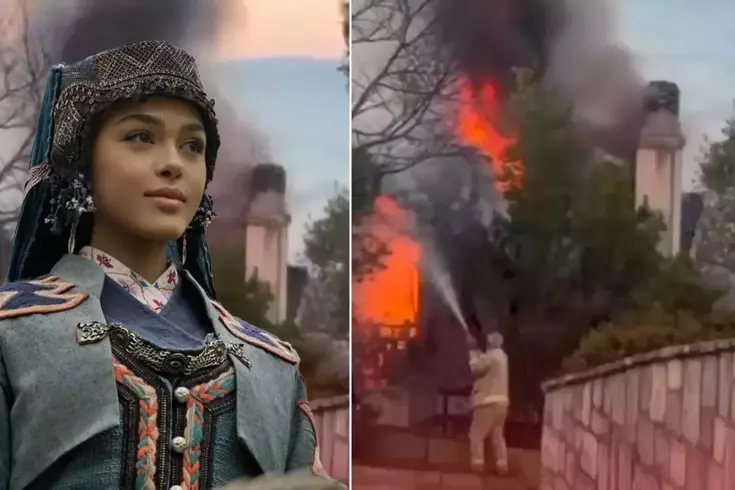 Ünlü oyuncunun villasında can pazarı Apar topar hastaneye kaldırıldı