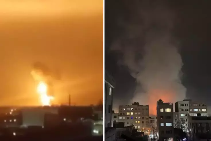 İsrail’den İran’a büyük hava saldırısı 4 şehir aynı anda vuruldu