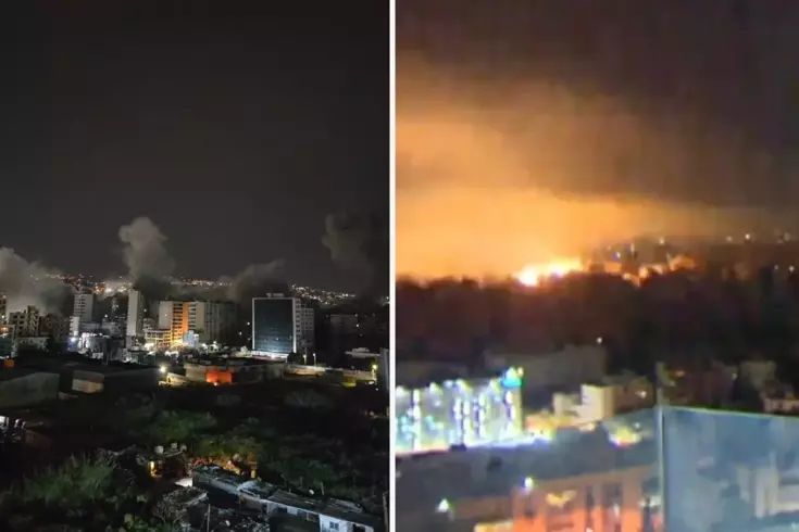 İşte savaşın gölgesinde yaşam Bir yanda füzeler düşüyor, öbür yanda yolcu uçakları iniyor