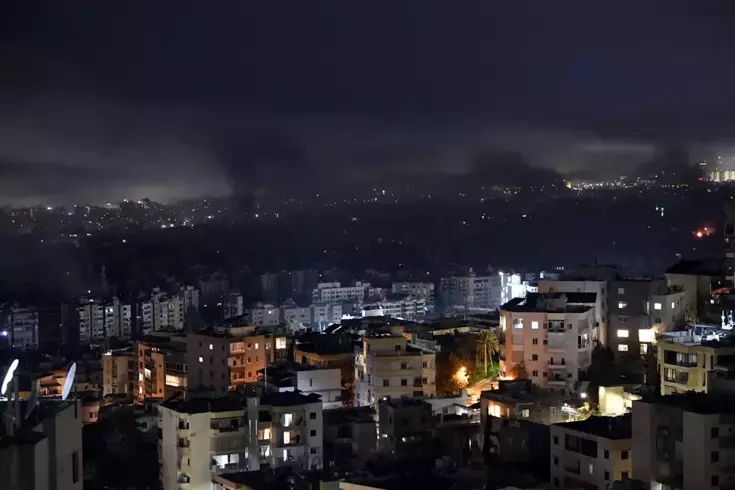 İsrail, her akşam Beyrut’u vuruyor Canlı yayında şiddetli patlamalar