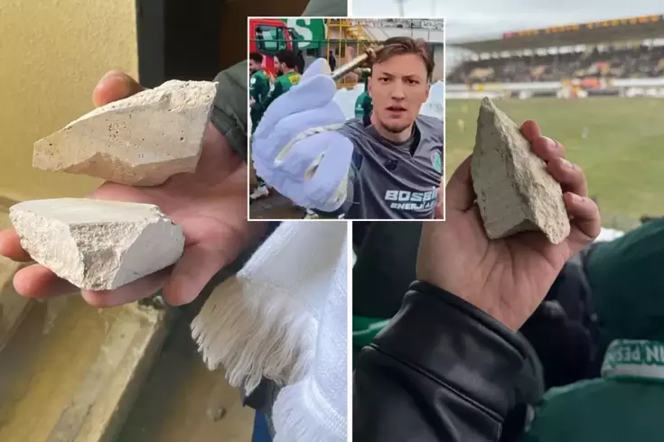 Taş ve sopaların havada uçuştuğu maçın faturası ağır oldu