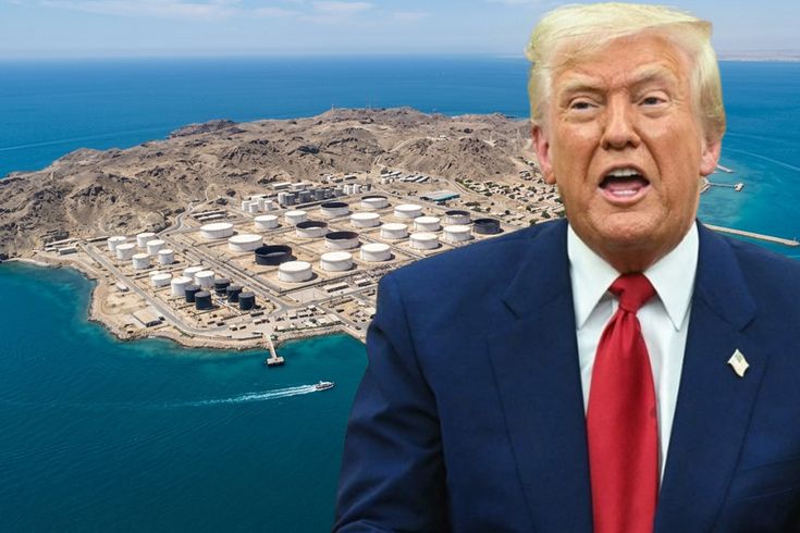 Trump: Hark Adası’ndaki her şeyi yok etmemiz bir kelimeme bakar