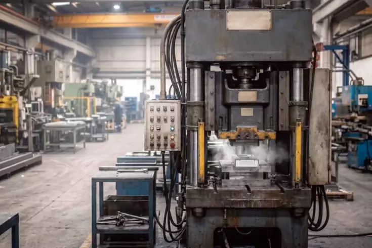 Kütahya’da fabrikada pres makinesine sıkışan işçi öldü