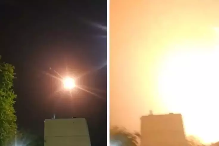 İran’dan İsrail’e füze saldırısı Nükleer santralin bulunduğu bölgede şiddetli patlama